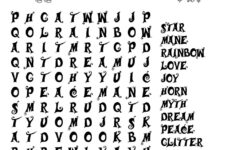 Unicorn Word Hunt • Beeloo Printable Crafts And Activities For Kids for Unicorn Word Search Printable