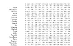 United Kingdom-Themed Word Searches • Beeloo Printable Crafts And with Free Printable Word Search Uk