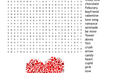Valentine Word Search - Wordmint intended for Valentine Day Word Search Printable