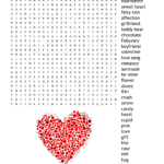 Valentine Word Search   Wordmint With Valentine Printable Word Search