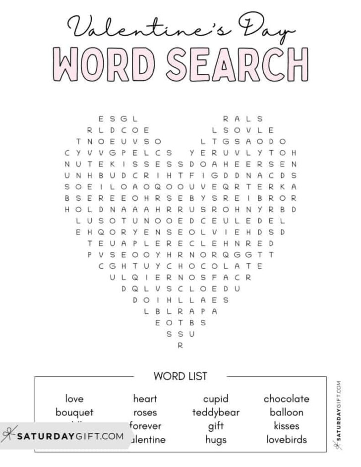 Free Daily Printable Word Search Puzzles