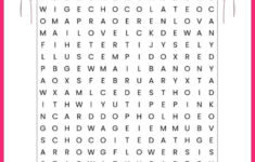 Valentine'S Day Word Search (Free Printable For Kids!) pertaining to Free Printable Valentine Word Searches