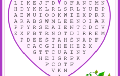 Valentine'S Day Word Search (Free Printable Pdf Puzzles) – Free in Free Printable Word Search Valentines