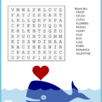 Valentine'S Day Word Search (Free Printable Pdf Puzzles) – Free With Regard To Valentine Printable Word Search