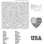 Veterans Day Themed Word Searches • Beeloo Printable Crafts And Inside Veterans Day Word Search Free Printable