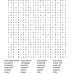 Video Game Word Search   Wordmint Pertaining To Video Game Word Search Printable