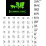 Video Game Word Search   Wordmint Within Printable Word Search Video Games