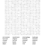 Walking With Nature Word Search   Wordmint Throughout Printable Word Search Nature