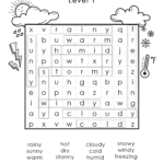 Weather Themed Word Search   Precision Printables Within Free Printable Word Search Puzzles Weather