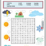 Weather Word Search 2   Ezpzlearn For Weather Word Search Printable