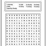 Weather Word Search   Ezpzlearn Intended For Printable Children&#039;s Word Search Uk Free