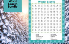 Winter Word Search Bundle | 10 Wordsearches | Printable Puzzle Pdf with Printable Word Search Bundle