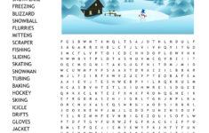 Winter Word Search - Wordmint intended for Free Winter Word Search Printable