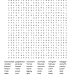 Winter Wordsearch   Wordmint With Printable Word Search Winter