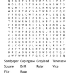 Woodworking Tools Word Search   Wordmint With Free Printable Word Search Puzzles Tools