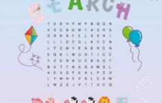 Word Search Puzzle For Kids Ages 6-8: Kids Word Search Puzzle Book inside Free Printable Word Search For Kids 6-8