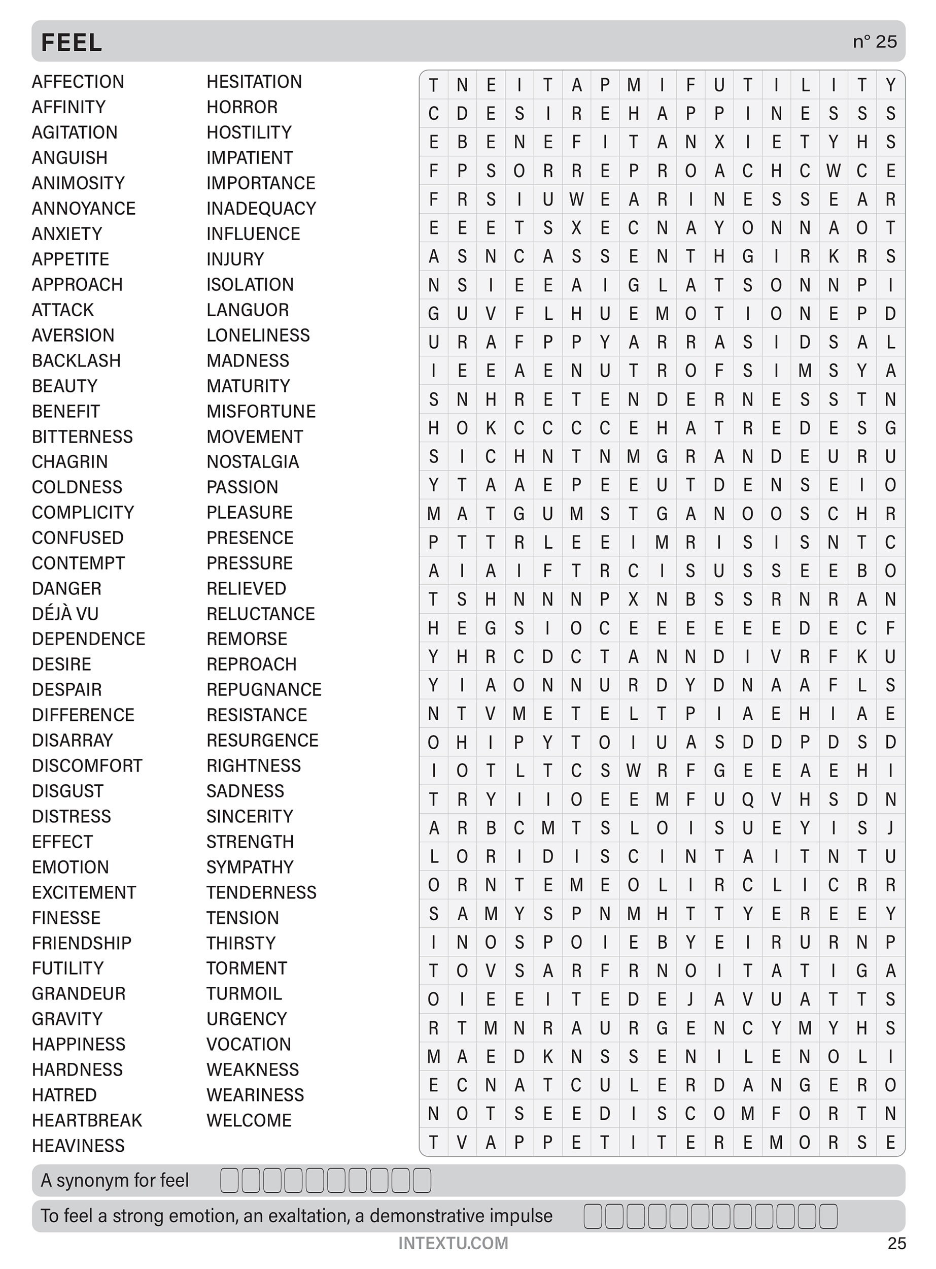 Word Search Puzzles Book With 210 Grids To Solve, Solutions - In Textu throughout Printable Word Search Difficult Large Print