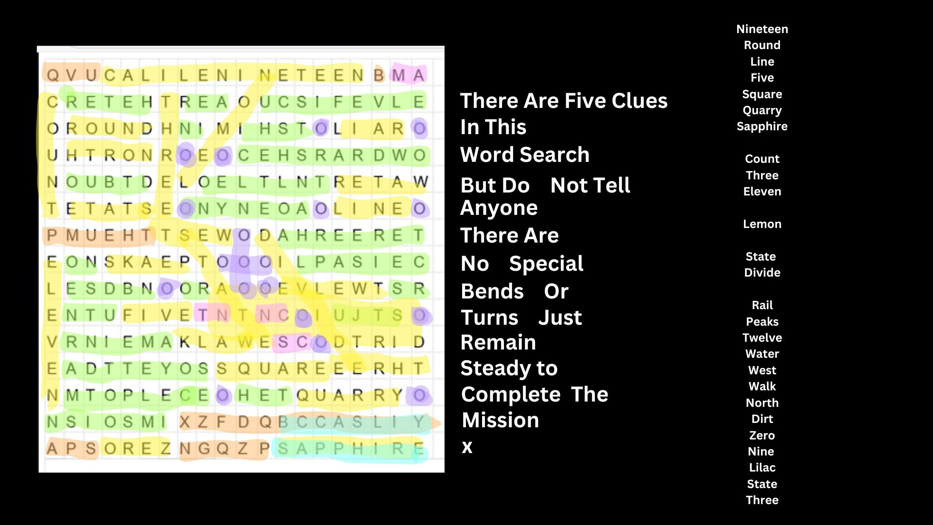 Word Search Secret Message In There&amp;#039;S Treasure Inside Treasure in Printable Word Search With Hidden Clue
