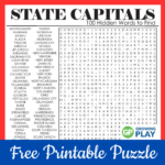 Word Search Template Square (1)   Growing Play Inside Free Printable Word Search Puzzles Usa State Capitals
