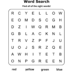Word Searches | Brainpower Arcade For Printable Word Search Sight Words