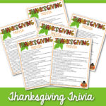 130 Best Thanksgiving Trivia Questions For The Whole Family Regarding William Bradford And The First Thanksgiving Word Search Answer Key