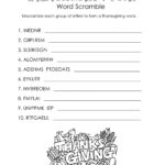 15 Fun To Solve Thanksgiving Word Scrambles   Kitty Baby Love Inside Thanksgiving Word Search Answer Key Printables4kids
