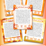 5 Free Fall Word Search Printables   Prudent Penny Pincher With Excel Word Search Thanksgiving