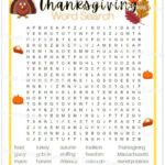 6Th 8Th Grade Thanksgiving Word Search With Answer Key, Printable Throughout Thanksgiving Word Search 8th Grade