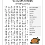 8 Free Printable Thanksgiving Word Searches   Pjs And Paint In Thanksgiving Word Search Printable High School