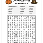 8 Free Printable Thanksgiving Word Searches   Pjs And Paint Inside Thanksgiving Word Search First Grade