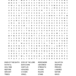 A Thankful Church Crossword   Wordmint For Isaiah Song Of Thanksgiving Word Search