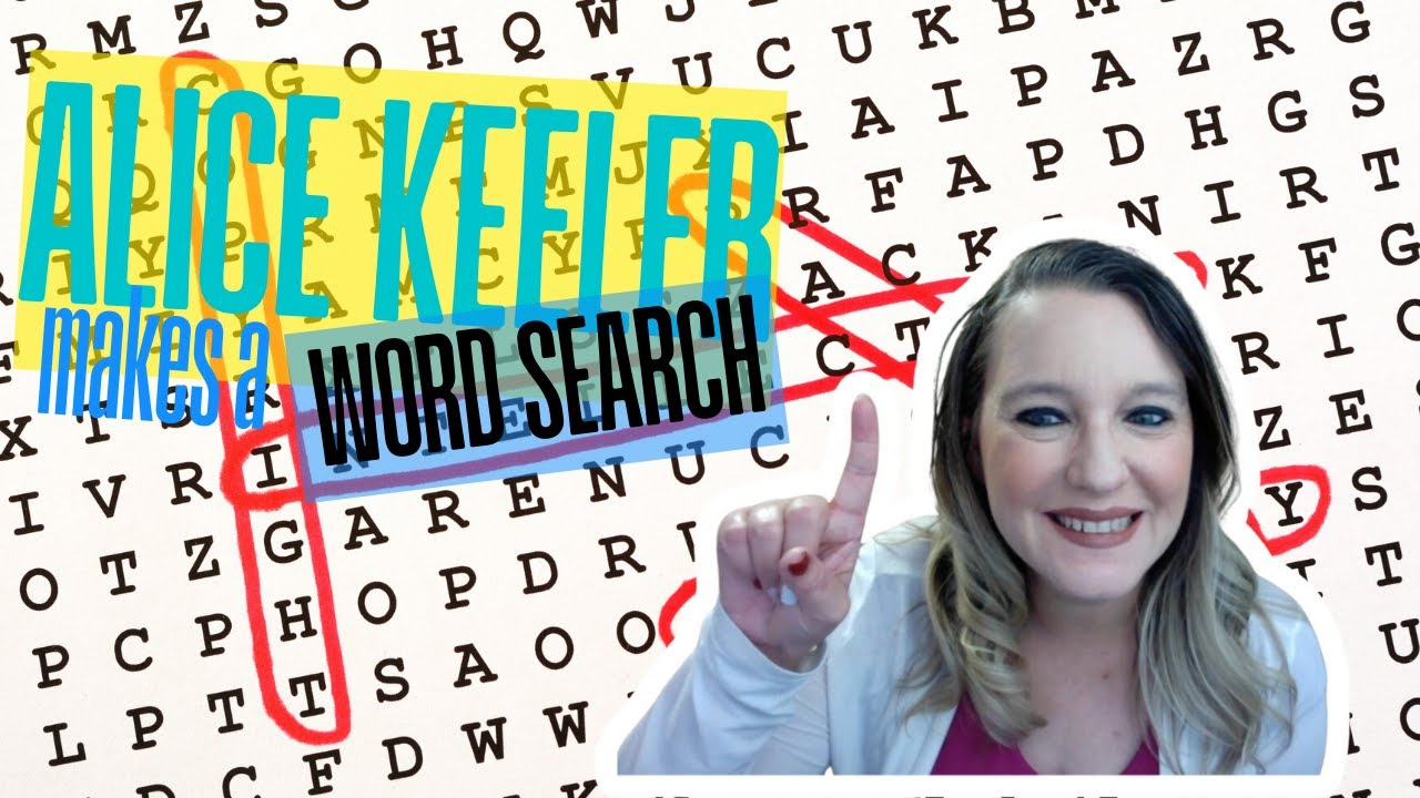 Alice Keeler Makes A Word Search inside Excel Word Search Thanksgiving