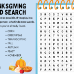 All About Thanksgiving Intended For Thanksgiving Word Search Pro