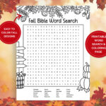 Bible Word Search   Etsy Pertaining To Isaiah Song Of Thanksgiving Word Search