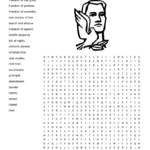 Chapter 4 Crossword Puzzle Word Search   Wordmint Within Kids Domain Thanksgiving Word Search Key