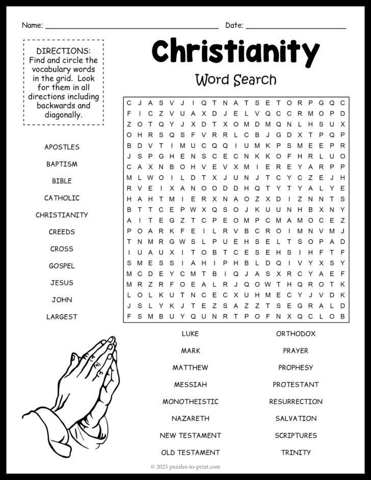 John Word Search Puzzles Thanksgiving John Word Search Puzzles Thanksgiving