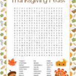 Cute Thanksgiving Word Search Puzzles (With Answers!)   Cassie For A Thanksgiving Feast Word Search Answers