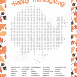 Cute Thanksgiving Word Search Puzzles (With Answers!)   Cassie Within Thanksgiving Word Searches Difficult