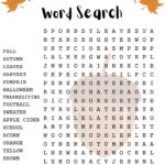 Difficult Fall Word Search Pertaining To Thanksgiving Word Whizzle Search
