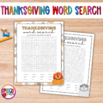Download 5 Fun And Free Thanksgiving Worksheet Activities Inside Thanksgiving Articulation Word Search