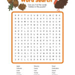 Efl Thanksgiving Word Search | ✔️ ✔️ ✔️ Ittt With Regard To Thanksgiving Esl Word Search