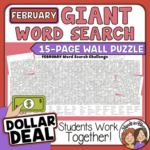 February Word Search Includes Black History Month, Presidents Day Within Thanksgiving Challenge Word Search Answers Rachel Lynette