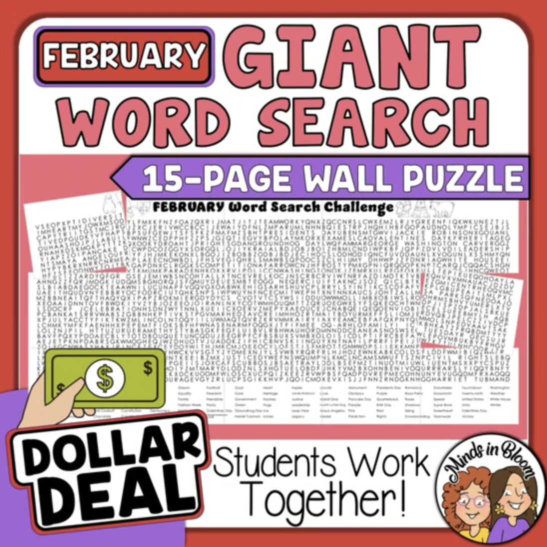 February Word Search Includes Black History Month, Presidents Day within Thanksgiving Challenge Word Search Answers Rachel Lynette
