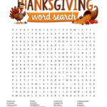 Free Printable – All Free Printable With Regard To John Word Search Puzzles Thanksgiving