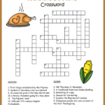 Free Printable Thanksgiving Crossword Within Thanksgiving Word Search Puzzles Online