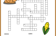 Free Printable Thanksgiving Crossword within Thanksgiving Word Search Puzzles Online
