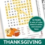 Free Printable Thanksgiving Word Search For Kids Intended For Thanksgiving Word Search 6 Letters