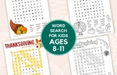 Free Printable Thanksgiving Word Search For Kids pertaining to Grade 8 Thanksgiving Word Search Printable