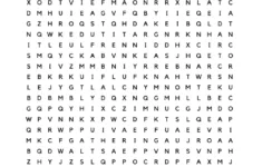 Free Printable Thanksgiving Word Search For Kids pertaining to Printable Thanksgiving Day Word Search Advanced