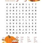Free Printable Thanksgiving Word Search For Kids Throughout Word Search 6 Year Old Thanksgiving
